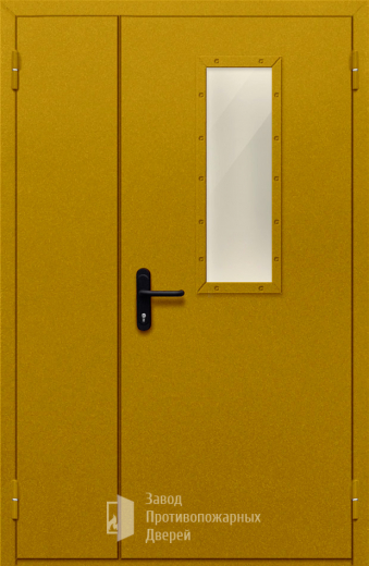 Фото двери «Полуторная со стеклом №25» в Перми