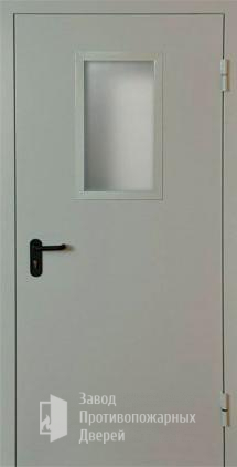 Фото двери «Однопольная со стеклопакетом EI-30» в Перми