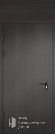 Фото двери «МДФ однопольная с фрамугой №27» в Перми
