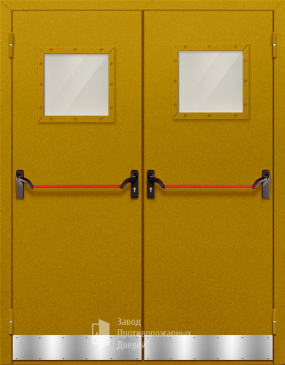 Фото двери «Двупольная с отбойником №28» в Перми