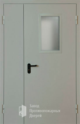 Фото двери «Полуторная со стеклом EI-30» в Перми