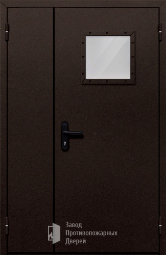 Фото двери «Полуторная со стеклом №810» в Перми