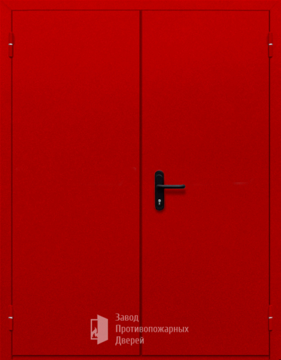 Фото двери «Двупольная глухая (красная)» в Перми