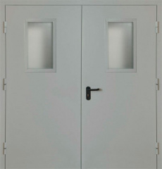 Фото двери «Двупольная со стеклом EI-30» в Перми