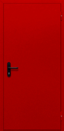 Фото двери «Однопольная глухая (красная)» в Перми