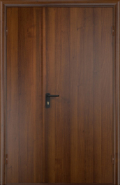 Фото двери «Полуторная МДФ глухая EI-30» в Перми
