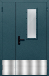 Фото двери «Полуторная с отбойником №34» в Перми