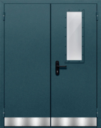 Фото двери «Двупольная с отбойником №34» в Перми