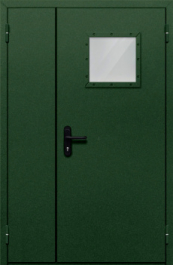 Фото двери «Полуторная со стеклом №89» в Перми
