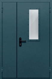 Фото двери «Полуторная со стеклом №27» в Перми