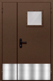 Фото двери «Полуторная с отбойником №35» в Перми