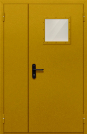 Фото двери «Полуторная со стеклом №85» в Перми